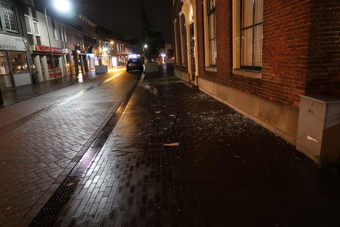 Plofkraak Molenstraat Zundert.