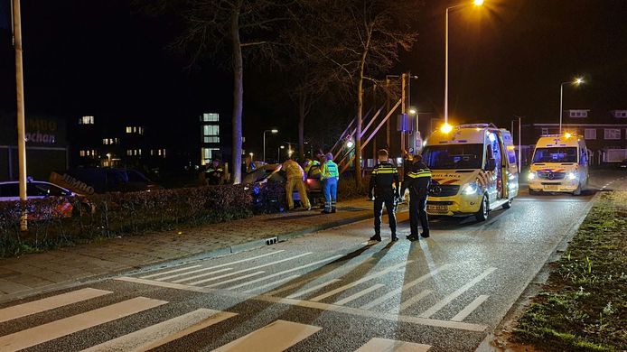Het ongeluk op de Oliemolensingel.