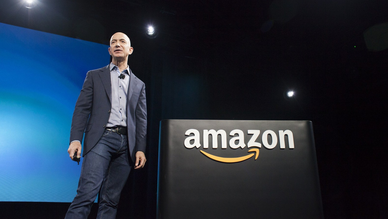 Jeff Bezos, CEO van Amazon. Beeld anp