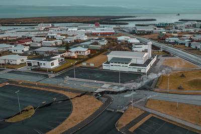 Waarschuwingsniveau verlaagd voor dreigende vulkaanuitbarsting in IJslands dorp