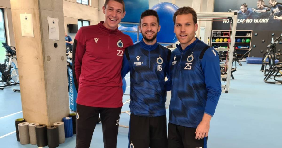 Vormer, Schrijvers et Horvath ont repris l'entraînement avec le Club de