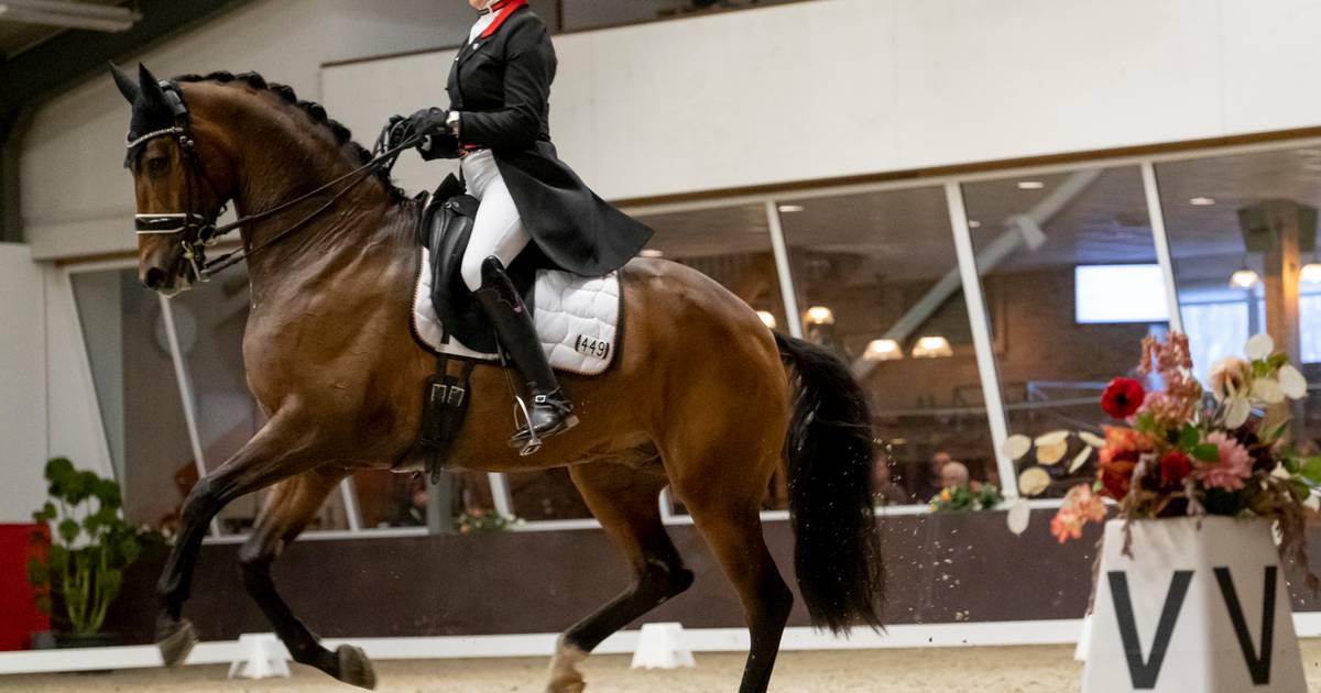 Dressuurruiters Van Baalen en Zweistra op Indoor Brabant - De Gelderlander