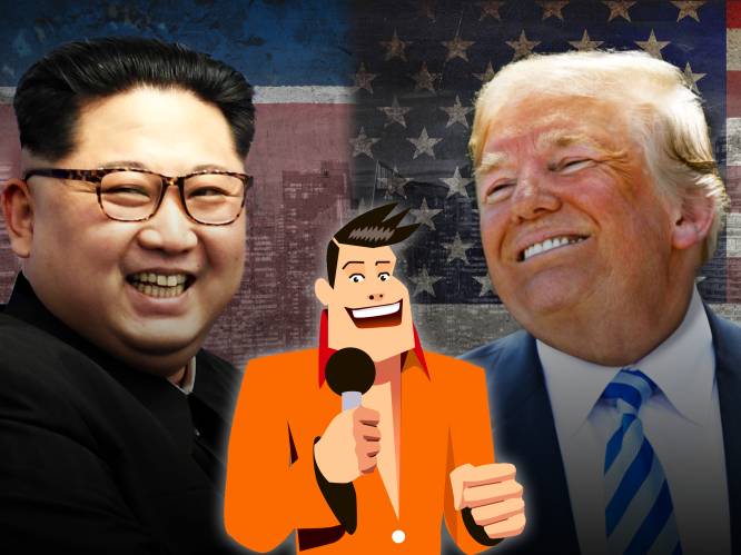 Wie zei wat? Donald Trump of Kim Jong-un?