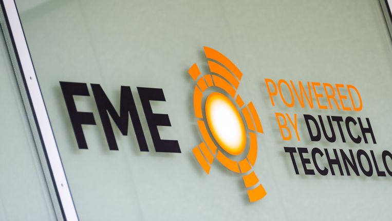 Het FME, vakbond voor de metaal. Beeld anp