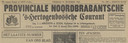 De laatste 'vrije' editie van de Provinciale'  van 31 oktober 1941