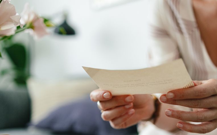 De mooiste brief: “‘Godzijdank, hij leeft nog’, lees ik in de brief” Beeld Getty Images