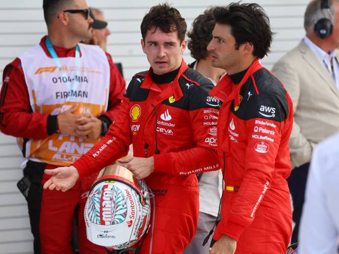 Malaise compleet bij Ferrari, waar Leclerc én Sainz sakkeren op hun bolide: "We zijn héél, héél ver weg”