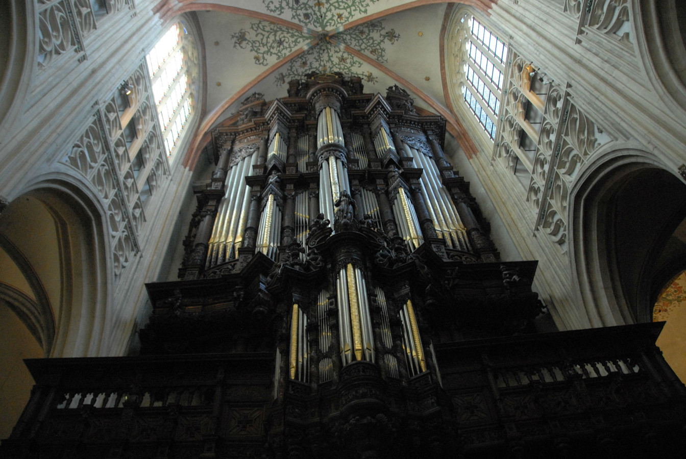 Jan Verduijn Op Adem Organist Leendert Verduijn treedt op in 'concertzaal' Sint-Jan in Den