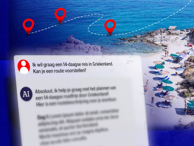 AI je reis laten uitstippelen? Dat is niet zonder gevaren: “Bezoekje aan strand op de Krim wordt aanbevolen”