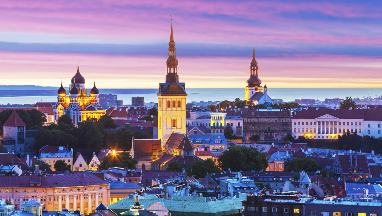 Tallinn, de hoofdstad van Estland Beeld thinkstock
