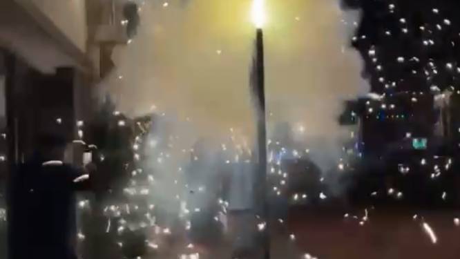 Terwijl Marokkaanse gemeenschap viert, steken tieners zwaar vuurwerk af: etalage vernield in Eisden