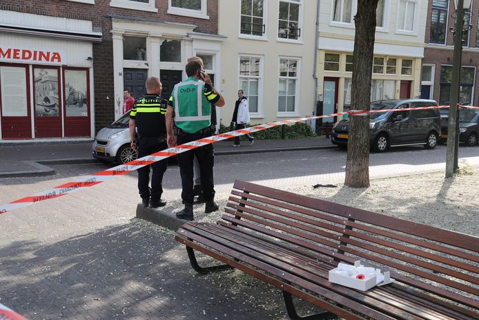 Schot gelost bij aanhouding Paviljoensgracht