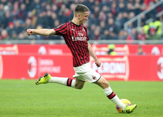 Ook Alexis Saelemaekers maakte zijn debuut voor AC Milan tegen Hellas Verona.