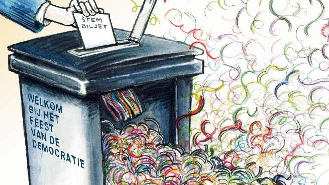 Steeds meer partijen, met steeds minder invloed: dat is de ironie van 2022