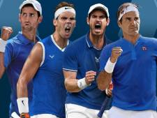 Une “team Europe” de légendes: Djokovic associé à Nadal, Federer et Murray pour la Laver Cup