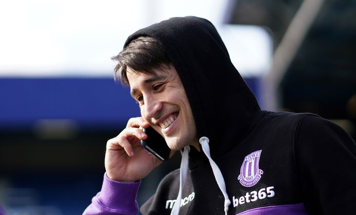 Bojan Krkic speelt nog altijd bij Stoke City, dat momenteel zestiende staat in het Championship.