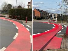 Fietspad op rotonde aan Daverlo breder gemaakt: “Maar een schoonheidsprijs gaan we er niet mee winnen”