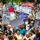 Demonstraties voor het recht op abortus in meerdere Amerikaanse steden