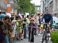 Honderden fietsers werden vrijdagochtend aangemoedigd in Herentals