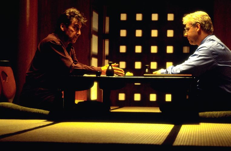 Al Pacino en Russel Crowe in The Insider (1999).
 Beeld Foto Kippa