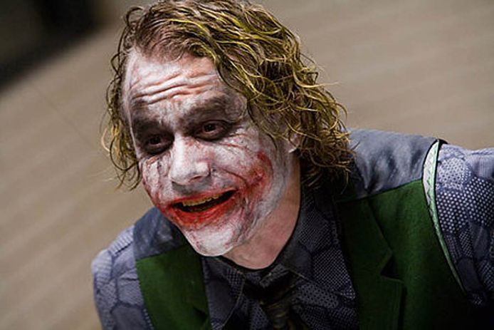 Heath Ledger als The Joker in 'Batman: The Dark Knight'