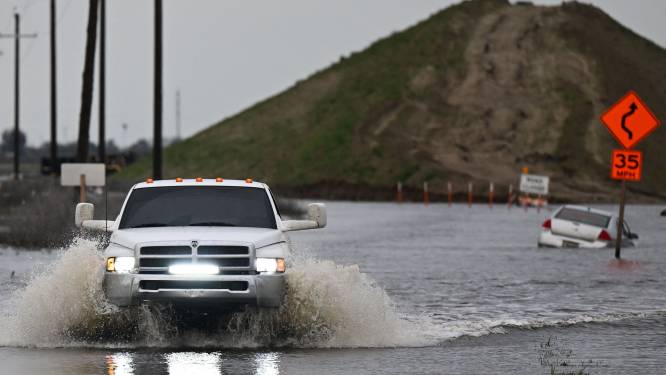 Zeker vijf doden bij zware winterstormen in Californië
