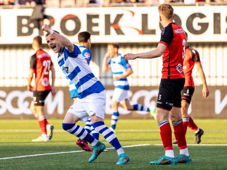 PEC-spits Lennart Thy bekroont zichzelf met individuele prijs: ‘Blij dat ik het team heb geholpen’