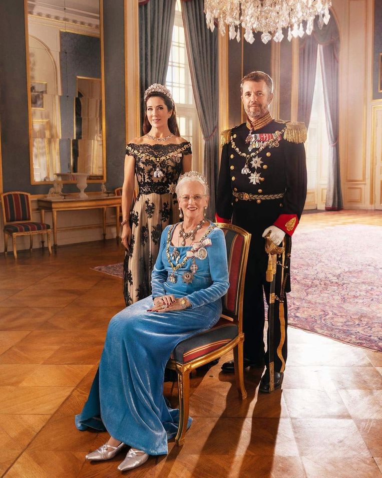 Nieuwe portretfoto's Deense royals Beeld Het Deense Hof