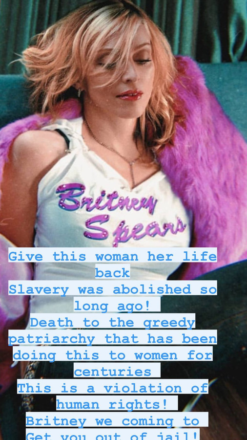 Madonna a pris la parole concernant la mise sous tutelle de Britney Spears.