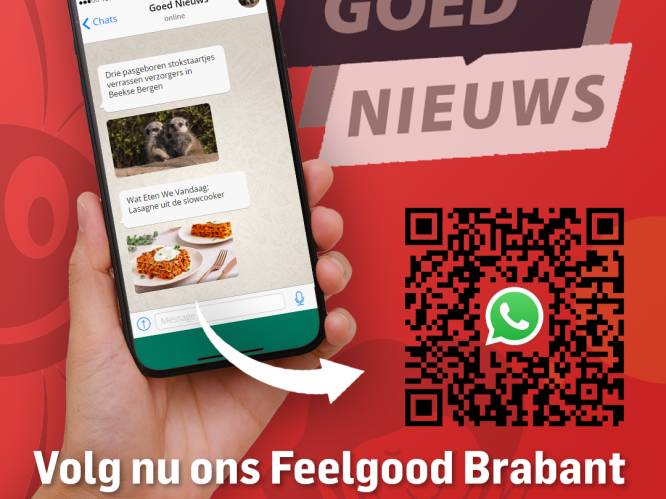 Ben jij geïnteresseerd in vrolijk en goed nieuws uit Brabant? Sluit je aan bij ons WhatsApp-kanaal!