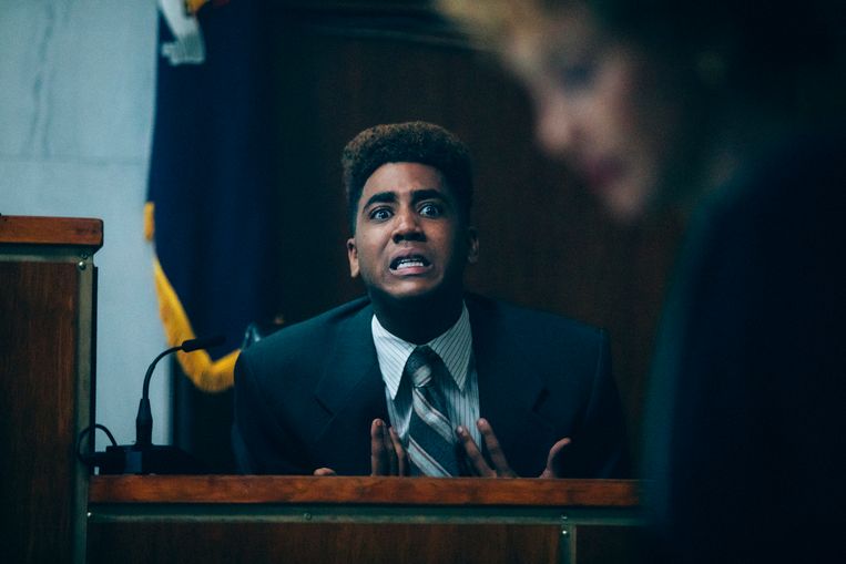 Jharrel Jerome in ‘When They See Us’. Beeld AP