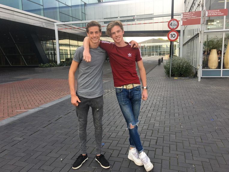 Noah en Youri: De intro, dat hij dan op het podium verschijnt, dat is wel hét moment. Beeld Raounak Khaddari