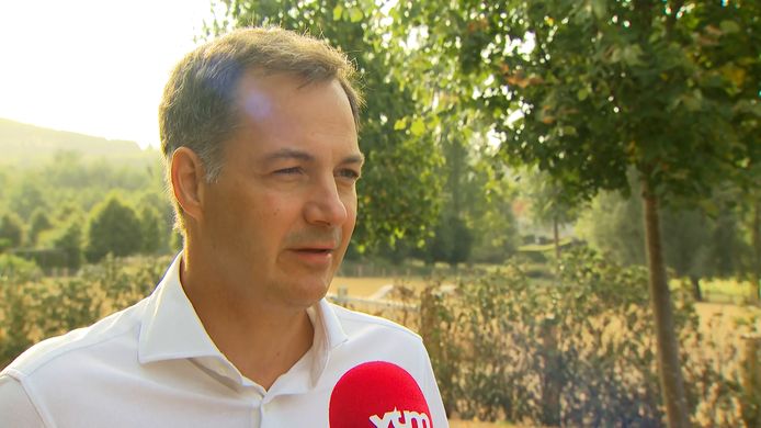 Premier Alexander De Croo reageert bij VTM NIEUWS op het Overlegcomité