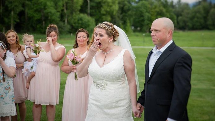 Becky kan haar ogen niet geloven