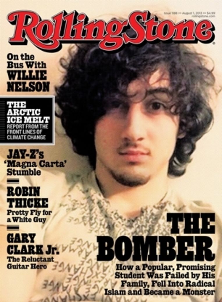 Kritiek op Rolling Stone Magazine met Boston-verdachte op ...