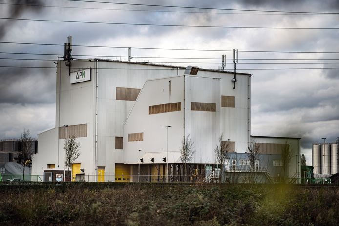 De asfaltcentrale APN.