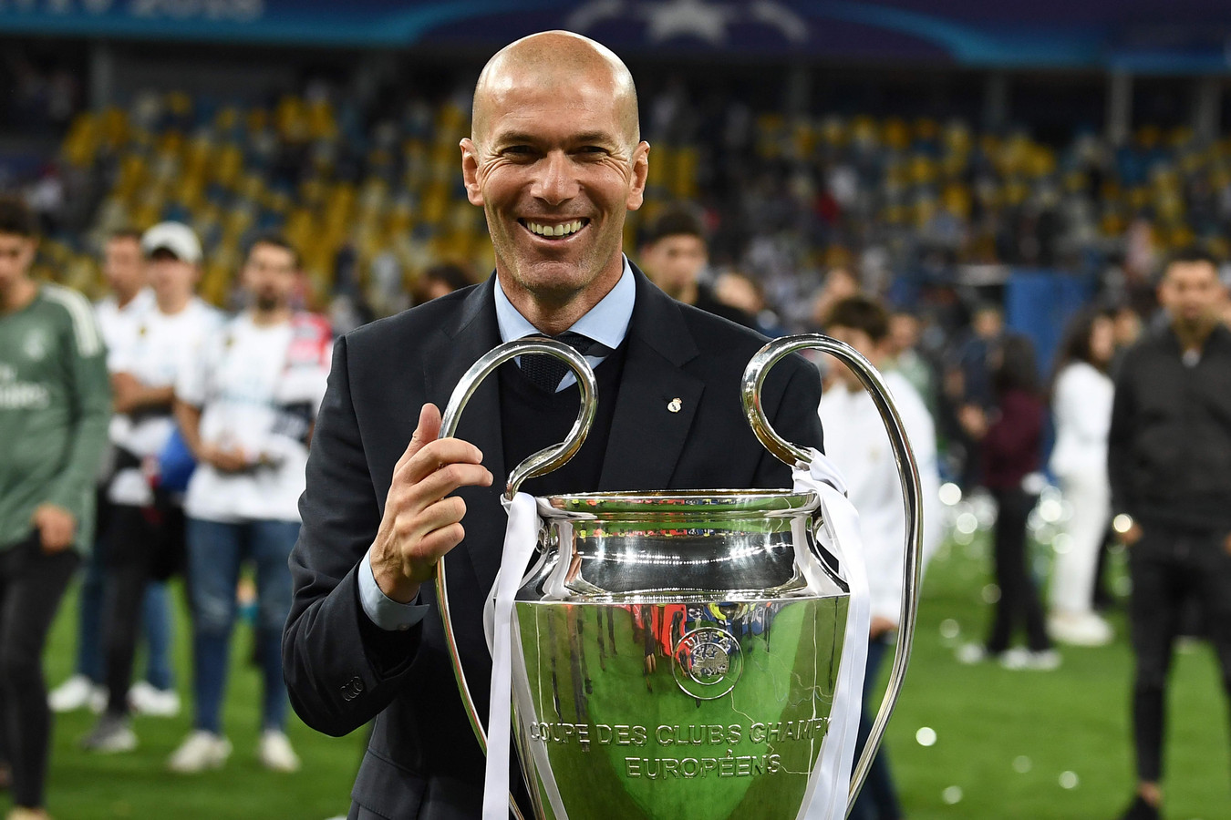 IN BEELD: 2,5 jaar was Zidane coach van Real, maar in die relatief korte  periode bezorgde hij de Spaanse grootmacht flink wat zilverwerk | Foto |  hln.be
