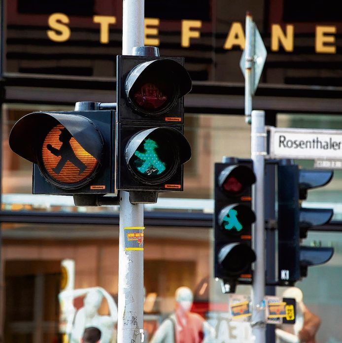 Berlijn: Ampelmännchen