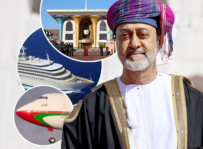 De huidige sultan van Oman heeft zijn bezittingen grotendeels te danken aan zijn voorganger, Sultan Qaboos.