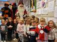 De leerlingen van GBS Wippelgem richten een 'Sinterklaasmuseum' in.