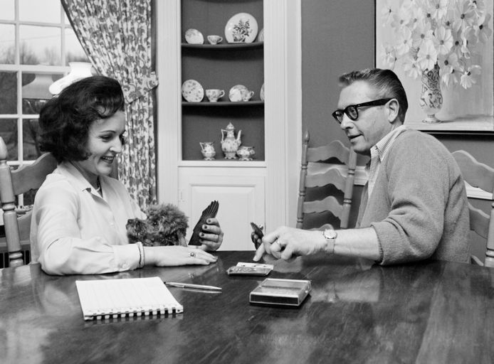 Betty White met haar derde echtgenoot en grote liefde Allen Ludden in 1965.