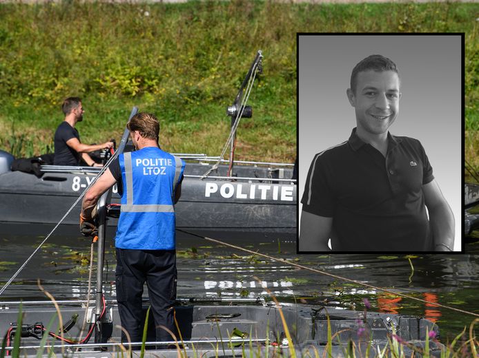 Fotobewerking/ Donderdag is er een zoektocht geweest naar het moordwapen waarmee Enschedeër Daan Mellée (inzet) in 2018 om het leven werd gebracht.