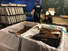 Illegale sigarettenfabriek opgerold in Schaijk, miljoenen sigaretten en duizenden kilo's tabak gevonden