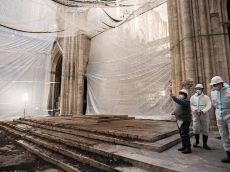 Le démontage de l'ancien échafaudage de Notre-Dame est achevé