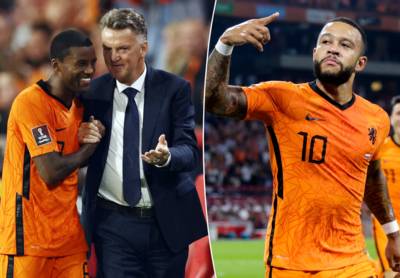 Louis van Gaal en Memphis Depay doen Johan Cruijff ArenA kirren van de pret: fluks Oranje hakt Turkije in de pan (6-1) en zet flinke stap richting WK