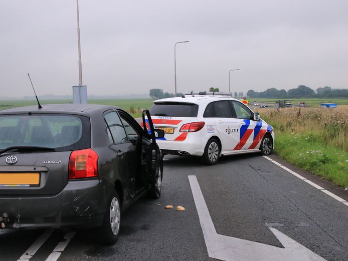 De achtervolging eindigde bij Nijkerk.
