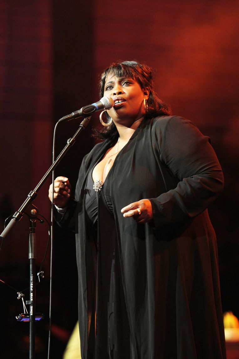 Ruby Turner. 'Zij is in staat zowel gospelmuziek als blues te zingen en in beide gevallen mij aan het huilen te krijgen.' Beeld Matt Kent / Getty