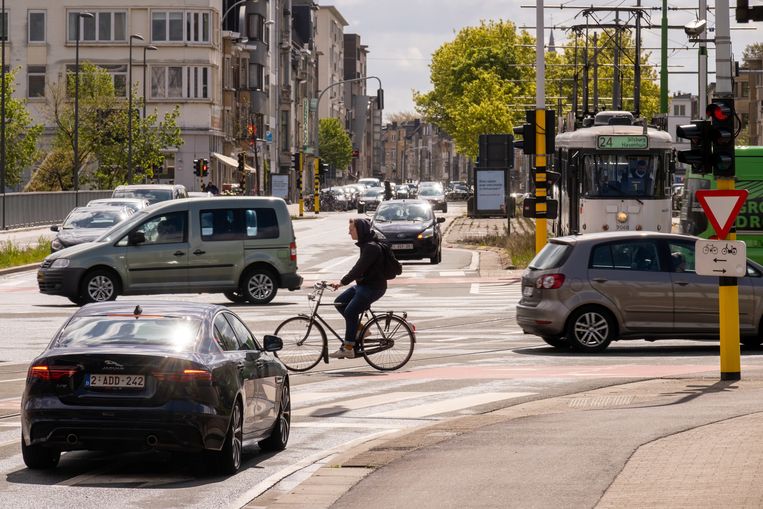 Druk verkeerspunt in Antwerpen?
 Beeld ID/ Joris Herregods