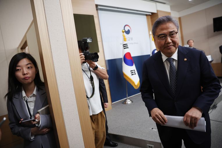 South Korean Foreign Minister Park Jin proposed the plan.  Image by ANP / EPA