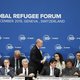Erdogan toont zich de luidste koopman op het Global Refugee Forum met zijn plan voor Noord-Syrië